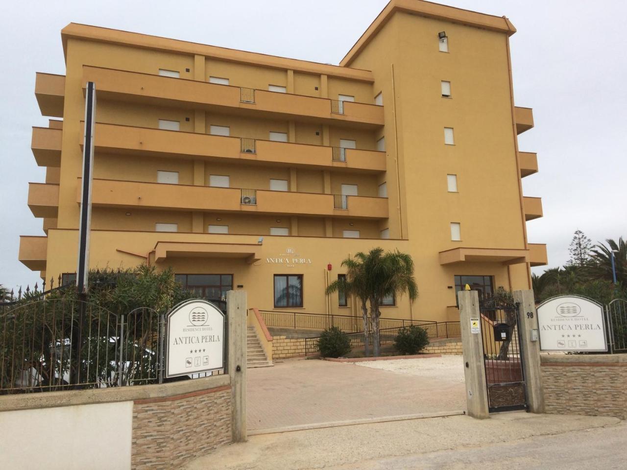 Residence Hotel Antica Perla Сан Леоне Екстериор снимка
