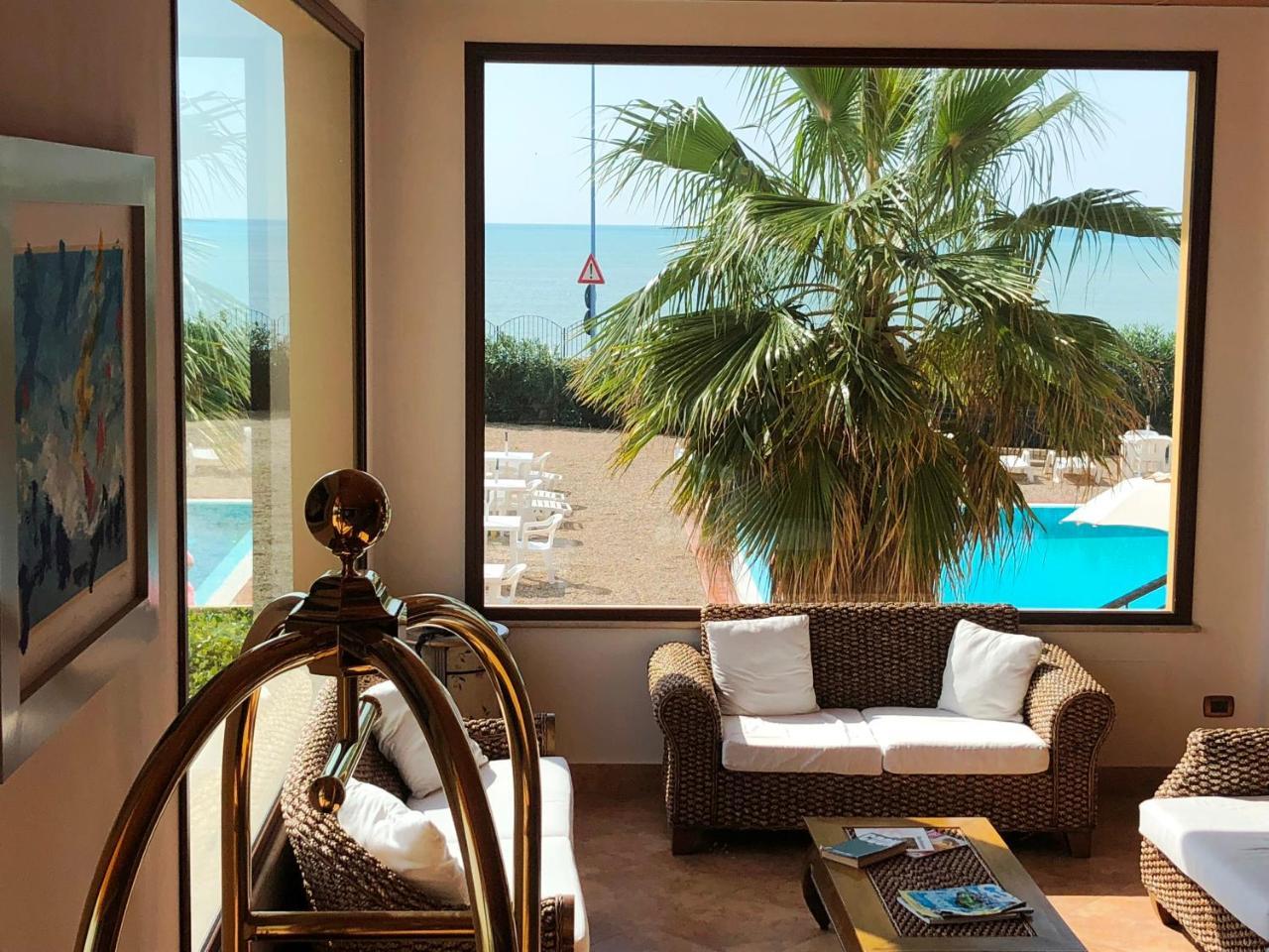Residence Hotel Antica Perla Сан Леоне Екстериор снимка