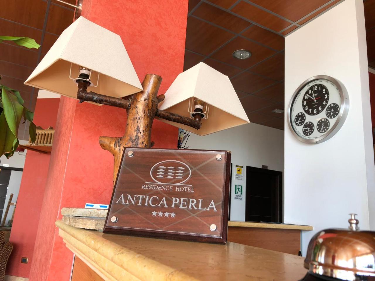 Residence Hotel Antica Perla Сан Леоне Екстериор снимка